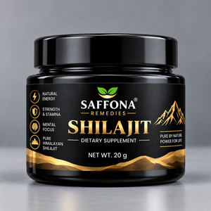 Saffona <b>Shilajit</b> <b>Resin</b> 20g Natural Himalayan Mineral <b>Resin</b> Botanical Dietary Supplement - Product Image 2