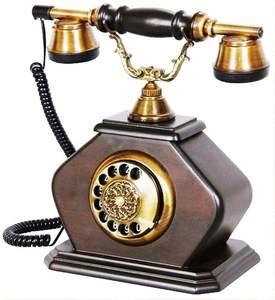 Teléfono Decorativo de Metal para Decoración de Escritorio de Oficina en Casa, que Agrega un Toque Retro y una Presencia Artística al Interior - Product Image 2