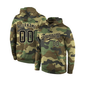 Sweat à capuche personnalisé sublimé en tissu polyester respirant avec impression intégrale pour les tenues d'équipe, l'entraînement et un usage décontracté - Product Image 2