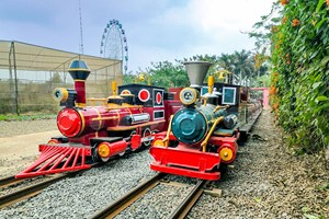 Nova Rides <span class=keywords><strong>Tren</strong></span> Eléctrico Turístico Miniatura para Parques de Atracciones, Juego de Paseo, Equipo de Parque de Diversiones, <span class=keywords><strong>Tren</strong></span> <span class=keywords><strong>Thomas</strong></span> - Product Image 3