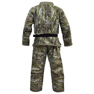 Kimono de Jiu-Jitsu Brésilien et MMA Camouflage, Imprimé par Transfert Thermique, Logo Personnalisé sur la Manche Gauche, Coton Léger, Respirant et Extensible - Product Image 2