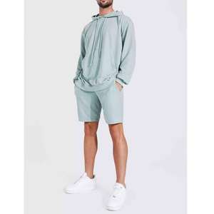 Ensemble de sport d'été pour hommes : T-shirt à manches courtes et short, 2 pièces, col rond, pour entraînement, gym et course à pied - Product Image 5