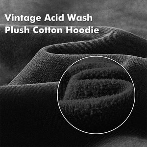 New Arrival Acid Wash Hoodies High Quality Acid Wash Hoodies Factory Wholesale Custom Design Acid Wash Hoodies For Sale - Product Image 5
