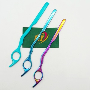 Professional Multi Color Ladies Thinning Rotary <b>Head</b> <b>Razor</b> Comb Stainless Steel Hair Cutting Comb <b>Razor</b> Hair Styling Body Face - Product Image 2