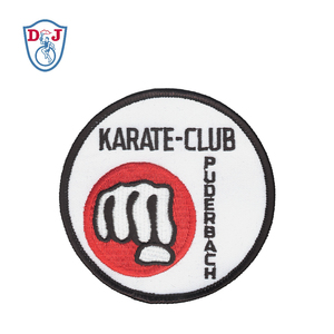 Parche de tela bordado termoadhesivo para club deportivo, karate, taekwondo, artes marciales, insignia personalizada para uniforme. - Product Image 2