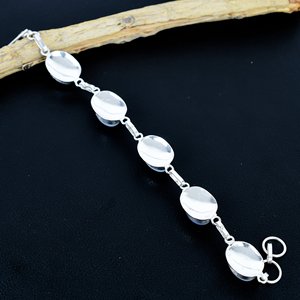 Handmade Moonstone <b>Bracelet</b>, Handmade Antique Style,Handmade Adjustable Design - Product Image 2
