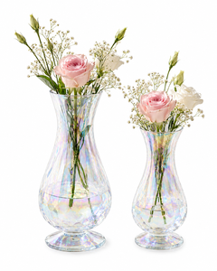 ชุดแจกันดอกไม้แก้วสีรุ้งทันสมัยสำหรับตกแต่งงานแต่งงาน - Product Image 1