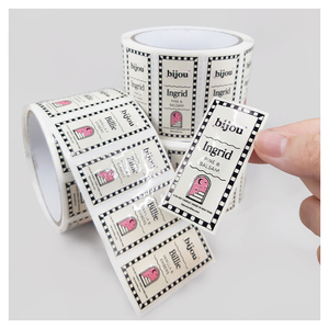 Autocollants de luxe étiquette adhésif autocollant d'impression en gros - Product Image 1