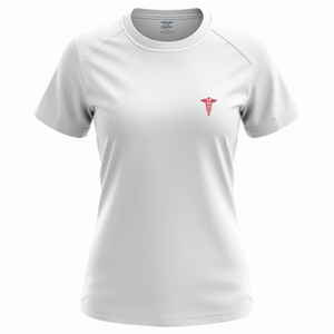 Camiseta de Enfermera Escolar de Algodón de Manga Corta, Uniforme Médico con Personalización OEM ODM - Product Image 3