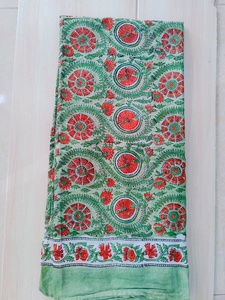 Écharpe en coton imprimée à la main traditionnelle, écharpe artisanale de Jaipur, écharpe bohème chic légère, écharpe faite à la main, fournisseur en gros - Product Image 5