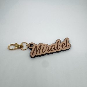 Eco Friendly Wooden Keychain Handmade Wood <b>Keyring</b> Bulk Manufacturer - Product Image 1