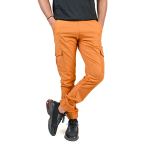 Pantalon cargo pour homme, style urbain tendance, taille ajustable, durable, multi-poches, respirant, léger, en coton - Product Image 3