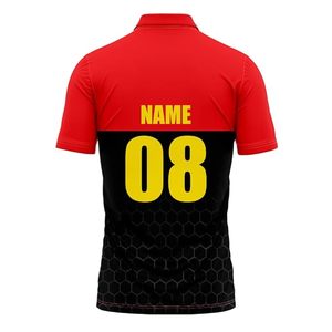 Hot Sale Men's Breathable Anti-Bacterial Quick Dry Cricket Shirt Jersey for Fitness Workout Training <b>Table</b> <b>Tennis</b> - Product Image 5