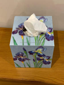 Boîtes à serviettes en MDF émaillé personnalisées modernes de luxe Stockage de mouchoirs décoratifs de table pour hôtels et restaurants Fournitures de vaisselle - Product Image 6