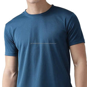 T-shirts en coton pour homme, manches courtes, couleur unie, été, broderie personnalisée, prix de gros pas cher, faible MOQ. - Product Image 5