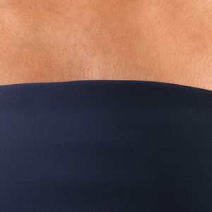Navy <b>Blue</b> Women's Strapless Sports <b>Bra</b> Moisture Wicking Crop Top for Running Exercise Yoga Gym Activewear - Product Image 5
