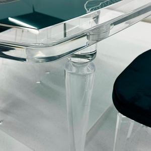 Chaise de salle à manger en acrylique transparent en polycarbonate transparent pour bureau à domicile prix bon marché vente de meubles pour événements - Product Image 2