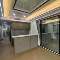 Capsule spatiale préfabriquée intelligente avec salle de bain complète, cabine mobile étanche et ignifuge pour usage en station balnéaire et au bureau