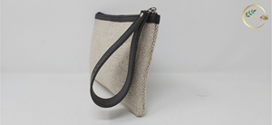 Sustainable Fashion Jute Ladies Purse Handmade Eco Friendly Handbag - Product Image 2