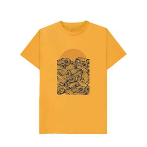 เสื้อยืดผู้ชายคุณภาพสูง 100% ผ้าฝ้ายหวีอย่างดี หนานุ่ม สไตล์สตรีทแวร์ ขายส่ง พร้อมสกรีนโลโก้ตามสั่ง ทรงไหล่ตก - Product Image 5