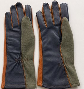 Solid Color Flight Pilot <b>Gloves</b> Fire Resistant Palm Protection Tactical Flight <b>Gloves</b> Long Cuffs Smooth Aviation <b>gloves</b> for Men - Product Image 2