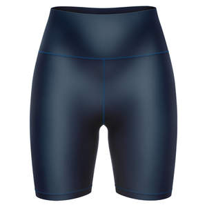 Shorts de sport pour femmes de haute qualité, personnalisables avec logo, 2-en-1, pour entraînement, yoga et course, motif uni, taille mi-haute, style cycliste - Product Image 6