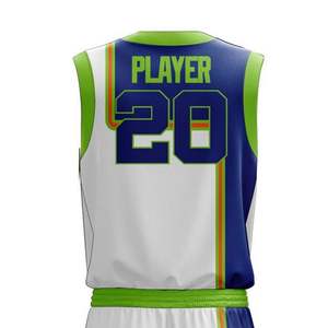 Uniformes de Baloncesto Personalizados al por Mayor, Último Diseño Elegante, OEM, Transpirables, Sublimados, Uniformes en Blanco, los Mejores y Más Modernos - Product Image 3