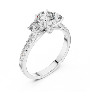 Custom Design 925 Sterling Silver Moissanite <b>Diamond</b> <b>Ring</b> Wholesale Fine Jewelry Manufacturer Supplier - Product Image 4
