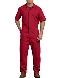 Overol de Trabajo de Verano Azul Marino, Uniforme de Trabajo para Clima Cálido, Overol de Trabajo Económico - Product Image 3