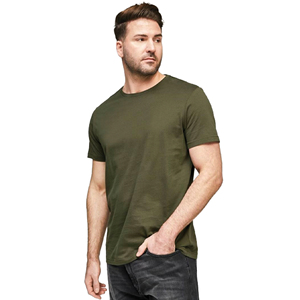 T-shirt pour homme en coton biologique de haute qualité, léger, confortable, avec poche poitrine, options personnalisées, style classique et épuré, fabricant - Product Image 5