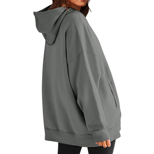 OEM ODM Sweatshirts surdimensionnés personnalisés unisexes en coton lourd, streetwear, marque privée, fournisseur de vêtements en gros pour hommes - Product Image 6