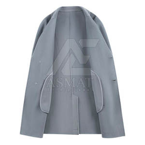 Elegante Abrigo Largo de Lana para Hombre, Abrigo Formal de Invierno para Negocios, Abrigo Largo de Lana de Lujo para Hombre, Abrigo Largo Cálido de Moda de Invierno - Product Image 2