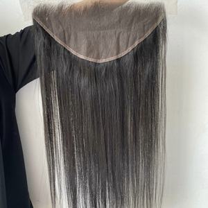 HD pour 13x4 13x6 fermeture 4x4 5x5 6x6 7x7 dentelle transparente vierge cambodgienne Extensions de cheveux Machine Double trame - Product Image 4