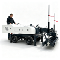 Machine de nivellement de béton intelligente entièrement automatique YG avec guidage laser, moteur et surveillance à distance, haute efficacité pour les travaux de grande envergure