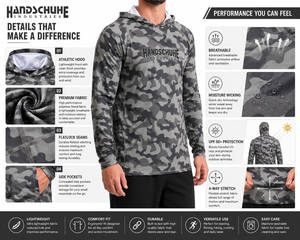 Nueva Camisa de Pesca con Camuflaje, Protección UV, Sudadera con Capucha de Manga Larga para Hombre, Secado Rápido, UPF 50, Ropa de Pesca - Product Image 4