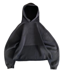 Sweat-shirt à capuche unisexe de haute qualité en coton personnalisé avec impression ou broderie de logo personnalisé, fermeture éclair - Product Image 1