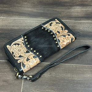 กระเป๋าคลัทช์หนังวัวทรงยาวสารพัดประโยชน์มีซิปสำหรับผู้หญิงกระเป๋าเงินแบบหนีบทำมือแบบบางออกแบบได้ตามต้องการ - Product Image 4