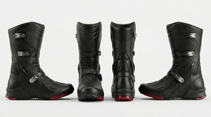 Motorcycle Riding Boots <b>Waterproof</b> Protective Gear Anti Slip High Performance Solid Color Custom Logo Motocross Safety Boots - Product Image 4