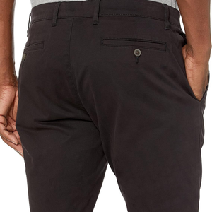 Pantalon chino en toile coupe droite personnalisé pour homme, coupe ajustée, idéal pour le bureau, les affaires et les commandes en gros - Product Image 4