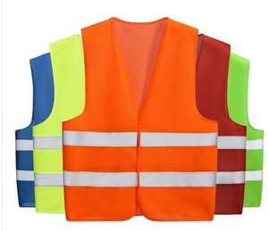 Chaleco de Seguridad Fluorescente Amarillo-Verde de Alta Calidad NESTA SPORTS, Chaqueta Reflectante de Alta Visibilidad para Construcción y Seguridad en el Trabajo - Product Image 3