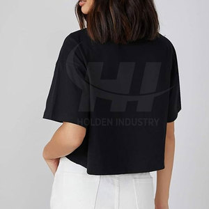 Camiseta Corta para Mujer, Cómoda, Suave, Transpirable, Informal, Ligera, Moderna y Elegante - Product Image 2