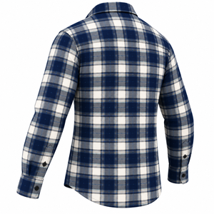Wholesale Men <b>Plaid</b> Flannel <b>Shirt</b> Heavy Cotton Casual Button Down <b>Shirt</b> Long Sleeve Check <b>Shirt</b> Custom Mens Work Flannel <b>Shirt</b> - Product Image 4