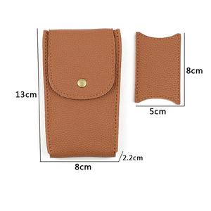 Étui de montre en cuir pochette de protection de voyage LWP-0026 personnalisée - Product Image 4