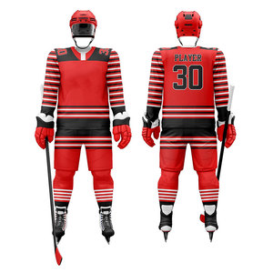 Professional Lightweight Quick Dry Team Sports Clothing for Training New Style Breathable Easy Wear Ice Hockey Uniform Sets - Product Image 1
