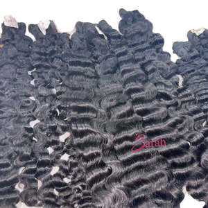 Luxury Indian Hair for Machine Double Weft Raw Virgin Remy Human Hair Extensions Smooth <b>Bleaching</b> Ready Premium Quality - Product Image 6