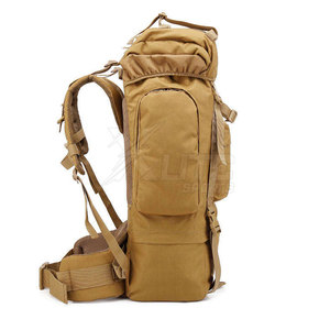 Mochila Táctica para Viajes y Aventuras al Aire Libre, Múltiples Compartimentos de Almacenamiento, Correas Ajustables, Construcción Duradera, Poliéster Informal - Product Image 3