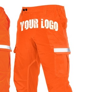 Pantalon de Travail Confortable Personnalisé pour la Construction, Sécurité, 100% Coton, Bande Réfléchissante, Atelier - Product Image 2