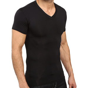 <b>Top</b> Best Selling Lightweight Spandex T Shirt Wholesale Customized Logo Printed Spandex T Shirt with Good Quality Material - Product Image 4
