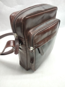 Fournisseur direct d'usine, sac bandoulière unisexe fait main pour hommes/femmes/garçons/filles, en cuir, exporté, fermeture éclair personnalisée, faible MOQ - Product Image 4