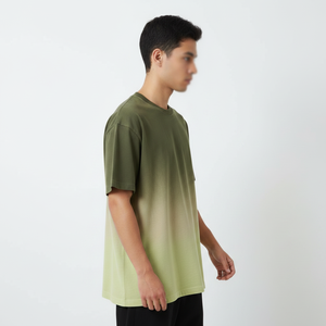 High Quality French Terry Heavy Cotton T <b>Shirt</b> Custom Print Oversized Tee Streetwear Vintage Plain Blank Tshirt for Men's Casual - Product Image 3